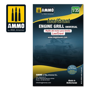 Ammo of Mig 8084 Lee/Grant engine grille universal 1/35