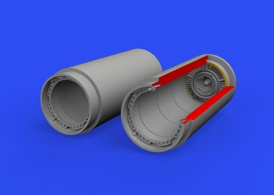 Eduard 648590 MiG-19 exhaust nozzles EDUARD/TRUMPETER 1/48 – image 2