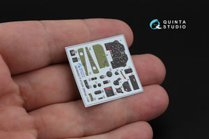 Quinta Studio QD48462 P-51D/K 3D-Printed coloured Interior on decal paper (Meng) 1/48 – Bild 7
