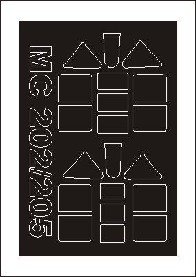 Montex SM32081 Macchi MC-202/205 PCM