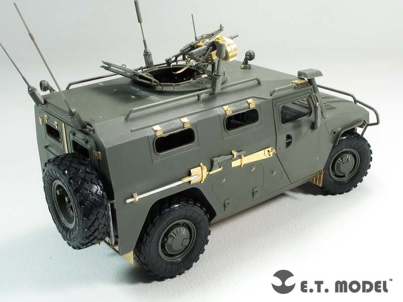 E.T. Model E35-184 Russian GAZ-233014 STS &amp;quot;TIGER&amp;quot; (For Meng VS-003) 1/35 – immagine 6