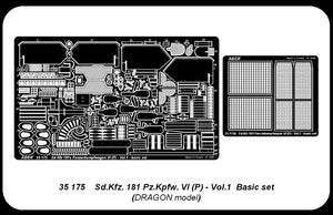Aber 35175 Sdkfz.181 Pzkpfw.VI (P) vol.1 - Ensemble de base (1/35) – image 4
