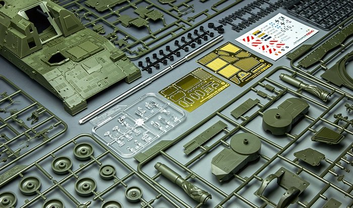 Meng TS-012 PANZERHAUBITZE 2000 SP 1/35 – Bild 4