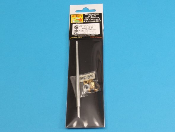 Canon Aber 35L-125 pour canon allemand de 8,8 cm Kw.K 43 (L/71) utilisé sur VK4502 (P) et Tiger B Porsche-Turm (1/35) – image 8