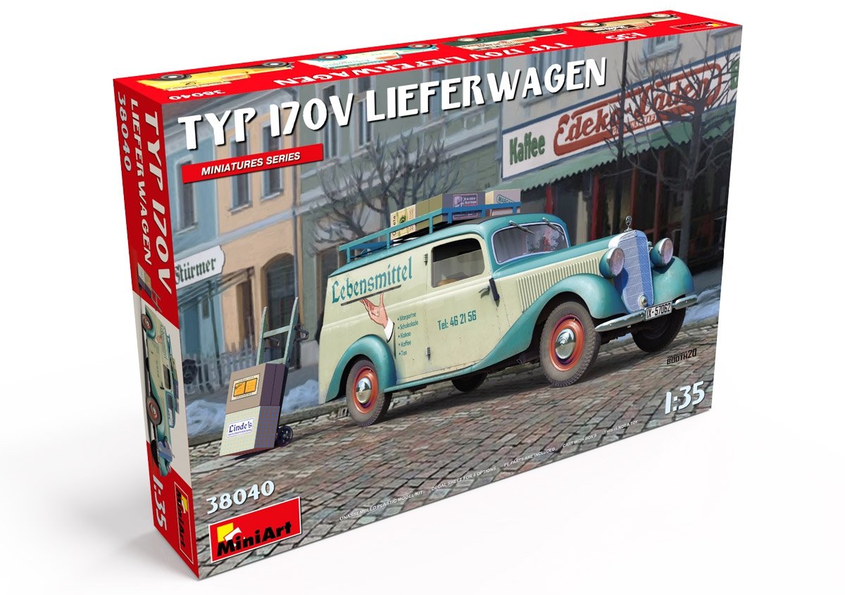 MiniArt 38040 TYP 170V LIEFERWAGEN 1/35 – zdjęcie 2
