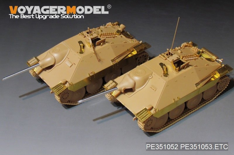 Voyager Model PE351052B WWII German Sd.Kfz.138/2 Hetzer Tank Destroyer Early Version (B ver include Gun Barrel) For ACADMY 13278 1/35 – immagine 17