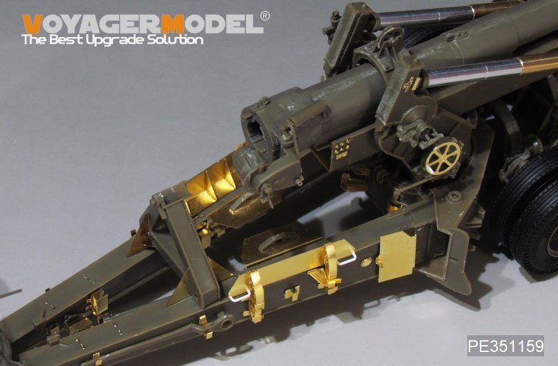 Voyager Model PE351159 WWII M1A1 155mm Cannon Long Tom Basic(For AFV 35295) 1/35 – immagine 3