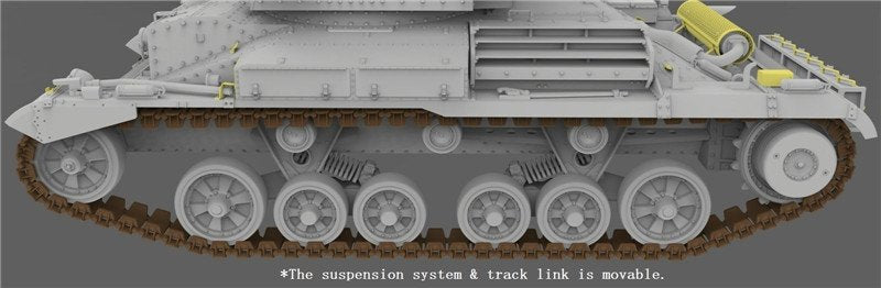 Gecko Models 35GM0005 KREUZER PZ.PKFW.MK.II,742(e),(A10) W/ INTERIOR 1/35 – Bild 6