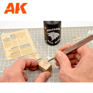 AK Interactive AK8230 LASER CUT WOODEN BOX 004 BIOHAZARD (3 UNITS) 1/35 – immagine 2