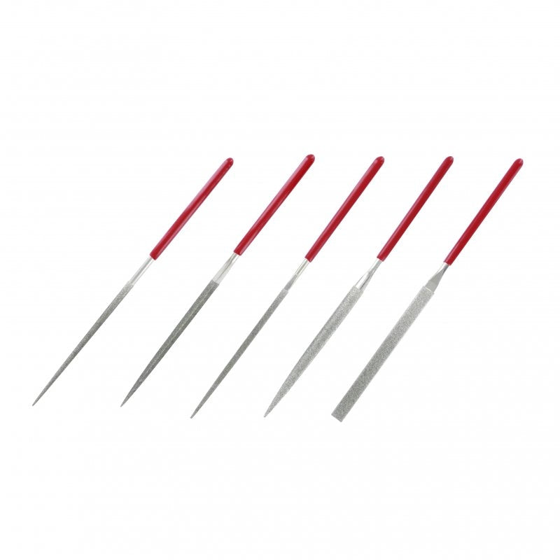 Modelcraft PFL6002 5 Pce Diamond Needle File Set (140mm)