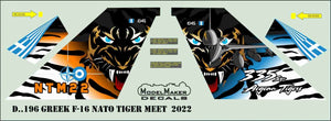 ModelMaker Decals D48196 Greek F-16 NATO Tiger Meet 2022 1/48 – imagen 3