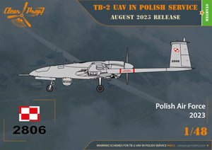 Clear Prop! CP4812 TB.2 UAV in Polish Service STARTER KIT 1/48 – zdjęcie 3