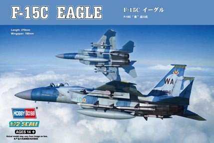 Hobby Boss 80270 F-15C Eagle Fighter 1/72