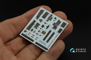 Quinta Studio QD72080 F-4J Late 3D-Printed &amp;amp; coloured Interior on decal paper (Fine Molds) 1/72 – immagine 6