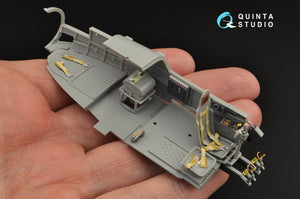 Quinta Studio QD48275 Fw 189A 3D-Printed &amp;amp; coloured Interior on decal paper (GWH) 1/48 – Bild 6