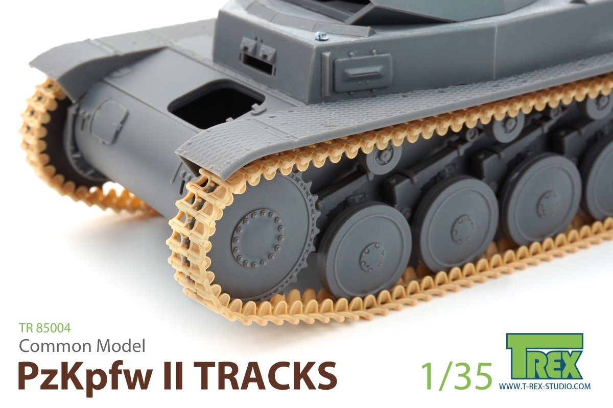 T-Rex Studio TR85004 PzKpfw II Tracks Common Model 1/35 – zdjęcie 2