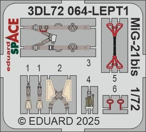 Eduard 3DL72064 MiG-21bis SPACE EDUARD 1/72 – image 4