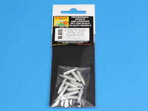 Aber 16073 Panzer IV various 7,5 cm ammo projectiles x 12 pcs. 1/16 – immagine 5