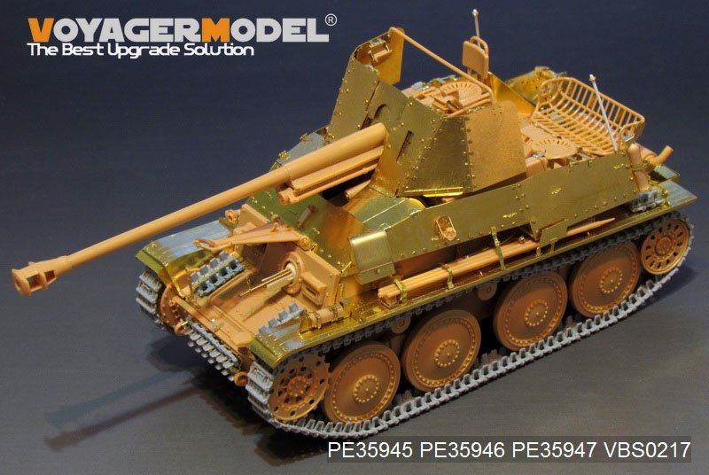 Voyager Model PE35945 WWII German Tank Destroyer Marder III (Sd.Kfz.139)Basic For TAMIYA 35248 1/35 – immagine 7