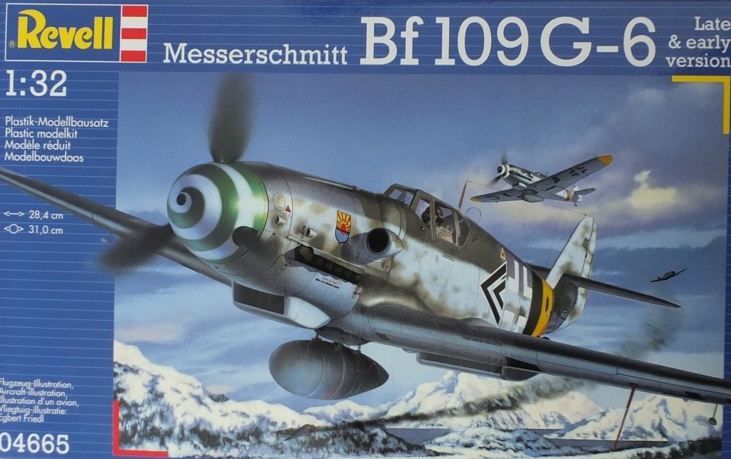 Revell 04665 Messerschmitt Bf109 G-6 1/32