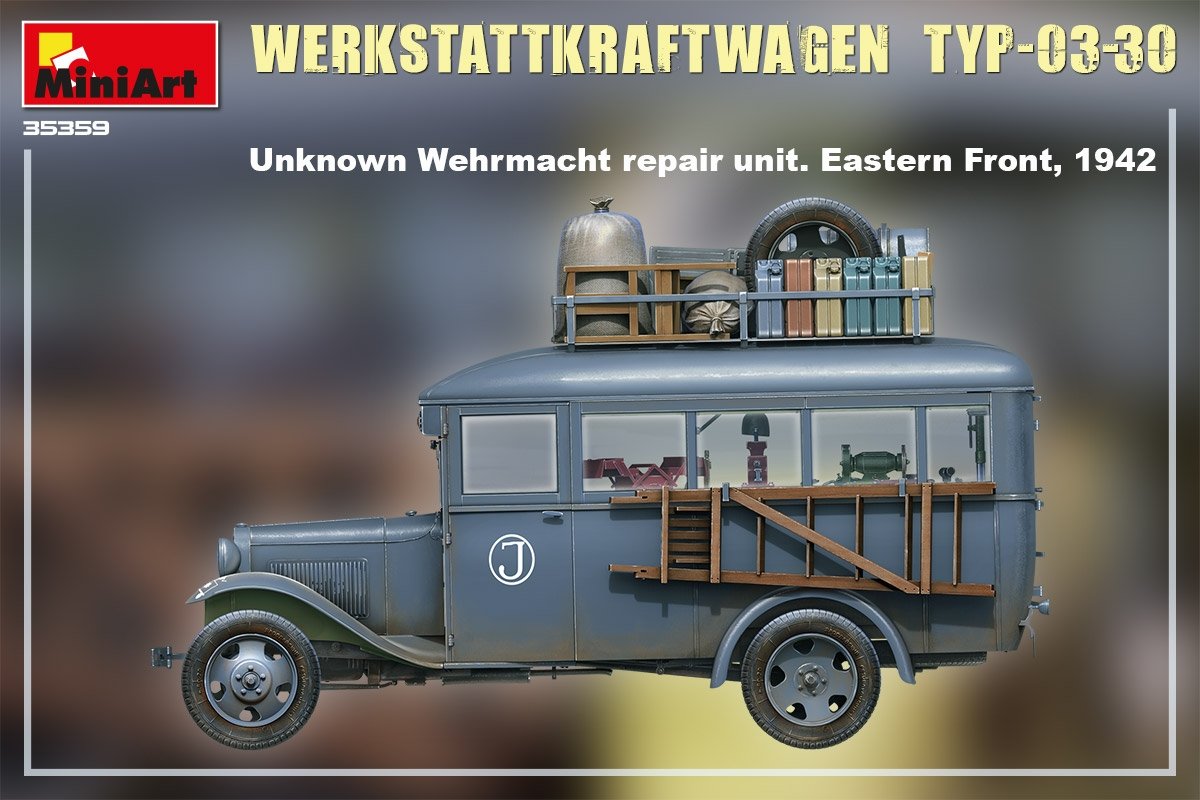 MiniArt 35359 WERKSTATTKRAFTWAGEN TYP-03-30 1/35 – Bild 5