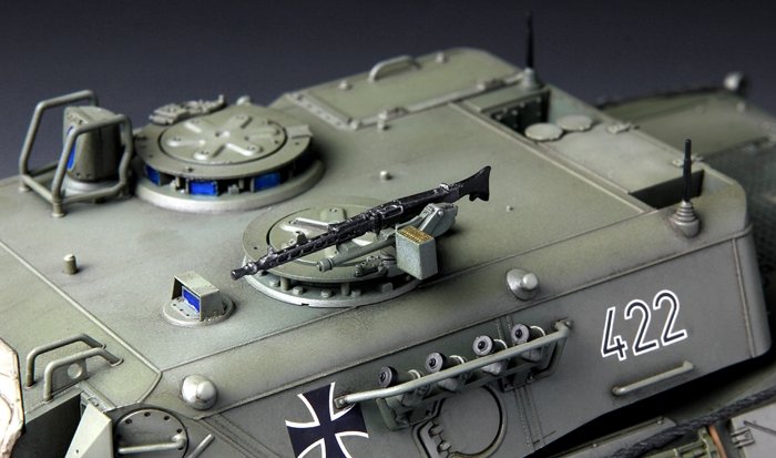 Meng Model TS-007 GERMAN MAIN BATTLE TANK LEOPARD 1 A3/A4 1/35 – immagine 7