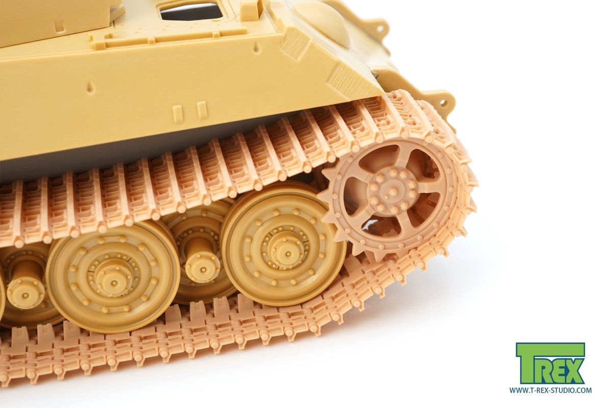 T-Rex Studio TR84004 King Tiger Late 18 Teeth Tracks Mirror Version w/Sprockets 1/48 – immagine 2
