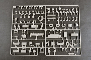 Trumpeter 09610 Char russe T-72B3 avec blindage réactif explosif (ERA) à étui souple 4S24 et blindage à grille, échelle 1/35 – image 5
