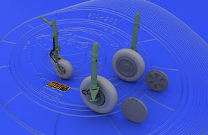 Eduard 648026 MiG-21 wheels 1/48 (EDUARD) – imagen 3