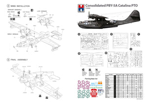 Hobby 2000 72066 Consolidated PBY-5A Catalina PTO ( Academy + CARTOGRAF + MASKI) 1/72 – immagine 2