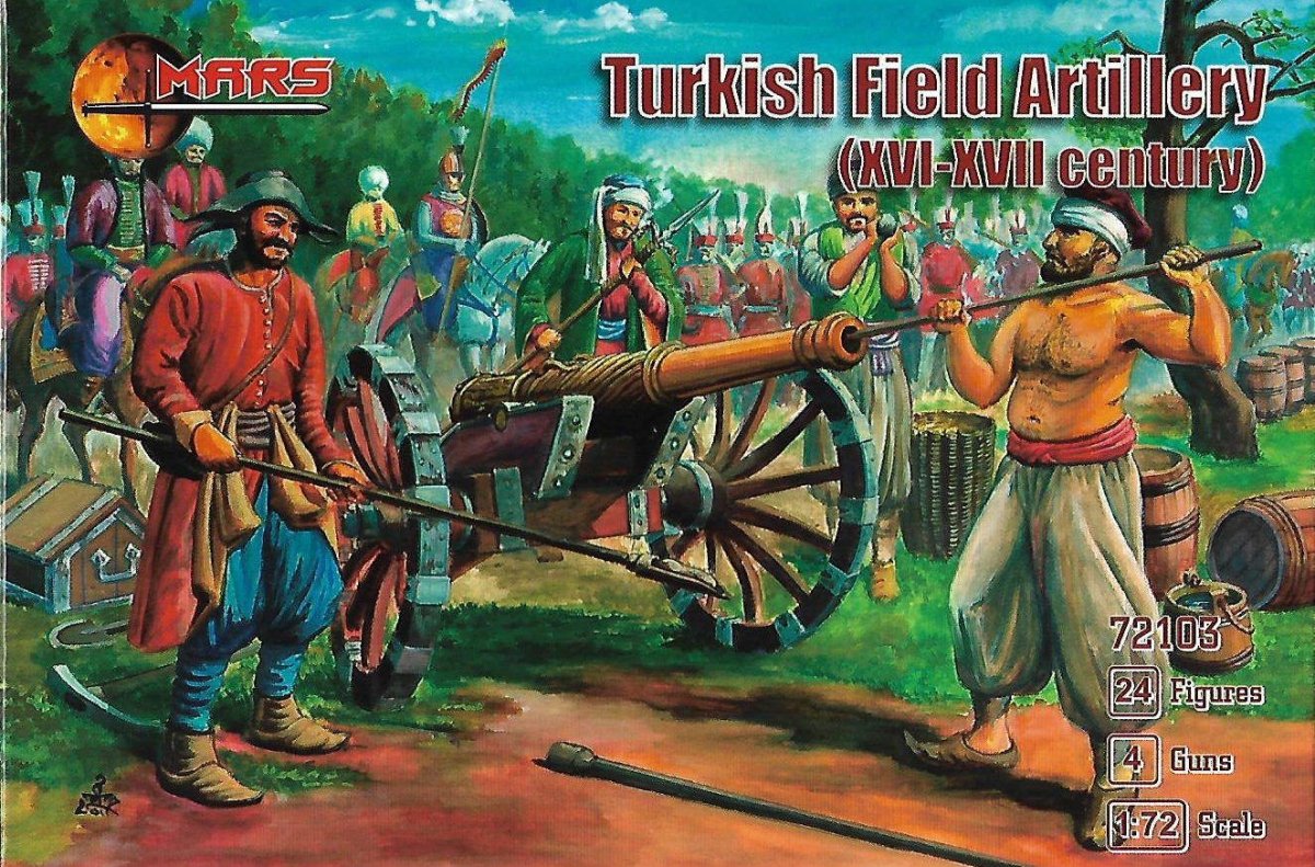 Mars 72103 TURKISH ARTILLERY. XVI - XVII Century 1/72