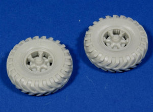 Panzer Art RE35-134 Road wheels for Sd.Kfz.9 “FAMO” (British cross country tyres) 1/35 – Bild 2