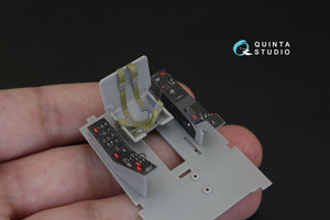 Quinta Studio QD32054 F4U-4 3D-Printed &amp;amp; coloured Interior on decal paper (for Trumpeter kit) 1/32 – immagine 7