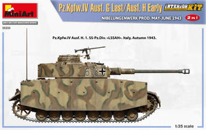 MiniArt 35333 Pz.Kpfw.IV Ausf. G Last/Ausf. H Early. NIBELUNGENWERK PROD. MAY-JUNE 1943. 2 IN 1 INTERIOR KIT 1/35 – Bild 17