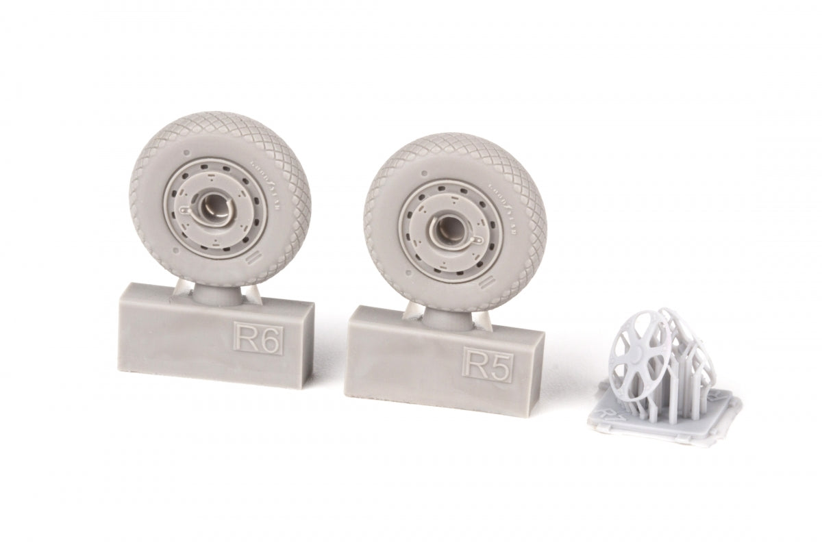 Eduard 6481016 FM-1 wheels TAMIYA 1/48 – Bild 3
