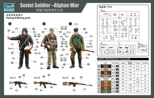 Trumpeter 00433 Soviet Soldier Afghan War 1/35 – immagine 3