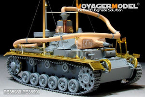 Voyager Model PE35989 WWII German Pz.KPfw.III (T)Ausf.F &amp;quot;Operation Seelowe&amp;quot; Basic For DRAGON 6877/6717 1/35 – zdjęcie 13