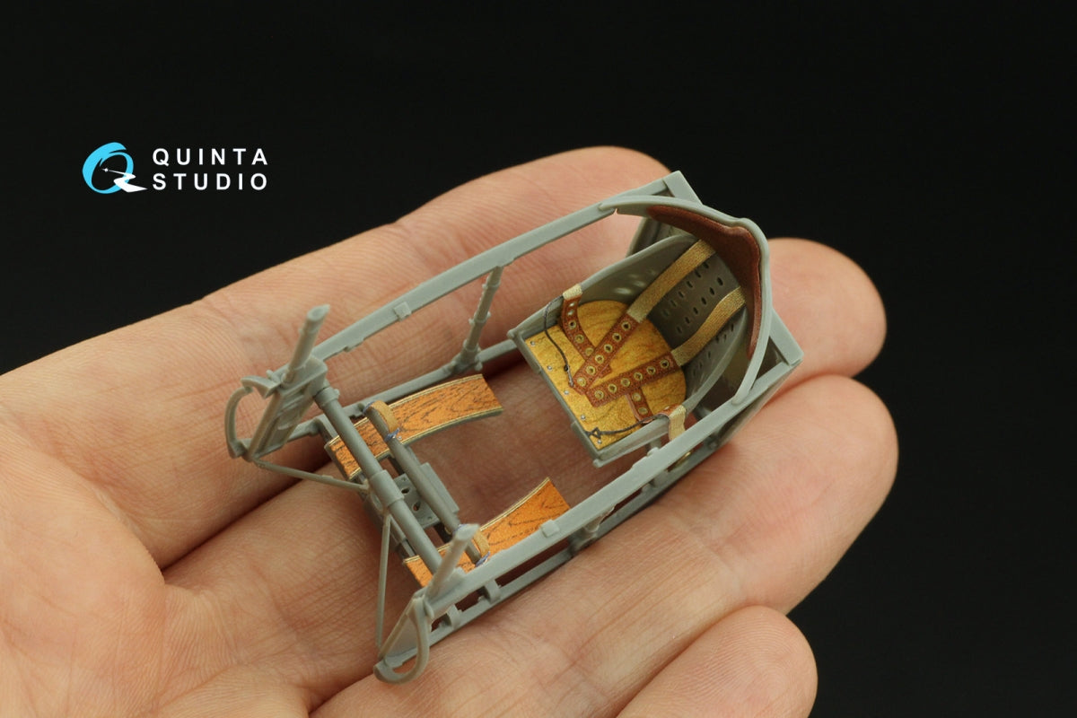Quinta Studio QD32196 Nieuport XXIII Intérieur coloré imprimé en 3D sur papier décalque (CSM) 1/32 – image 10