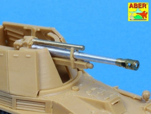 Aber 72L-55 Lufa 105mm do niemieckiej armaty LeFH 18 lub “Wespe” / German 105mm barrel for LeFH 18 “Wespe” 1/72 – immagine 5