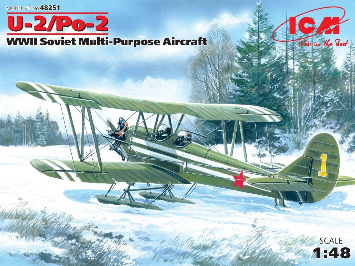 ICM 48251 Polikarpov U-2/Po-2 1/48