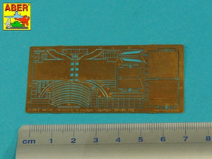 Aber 48053 Jagdtiger Sd.Kfz. 186 –przednie i tylnie błotniki / Jagdtiger Sd.Kfz. 186 –Front &amp;amp; Rear Fenders 1/48 – immagine 9