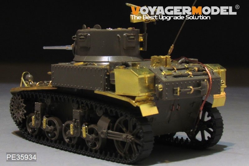 Voyager Model PE35934 WWII US M3 Stuart light tank basic For TAMIYA 35360 1/35 – immagine 15