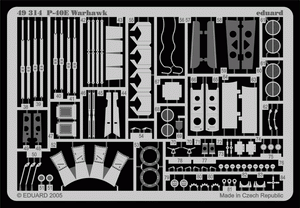 Eduard 49314 P-40E 1/48 Hasegawa – image 2
