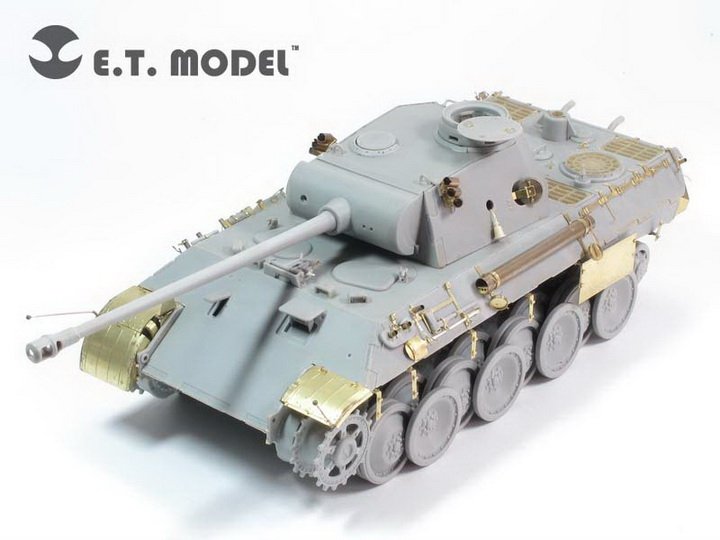 E.T. Model E35-124 WWII German Panther D Basic (For DRAGON Smart Kit) 1/35 – immagine 9
