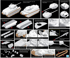 Dragon 6789 M6A1 Heavy Tank 1/35 – zdjęcie 2