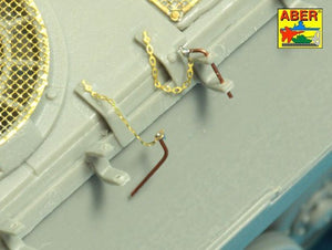 Aber 35G33 PzKpfw V Ausf.A (Sd.Kfz.181) GRILLES 1/35 – immagine 5