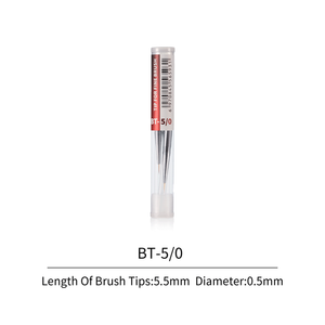 DSPIAE FBT-5/0 Fine Brush Tips 5/0 3PCS / Precyzyjne końcówki do pędzli