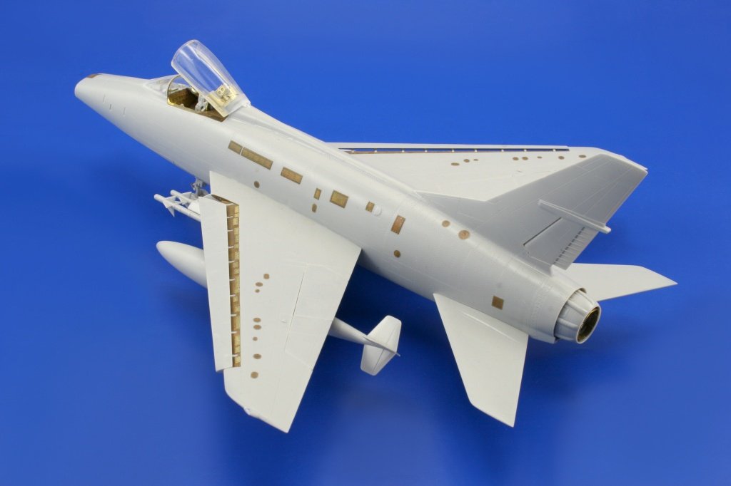 Eduard 48660 F-100D exterior 1/48 Trumpeter – zdjęcie 8