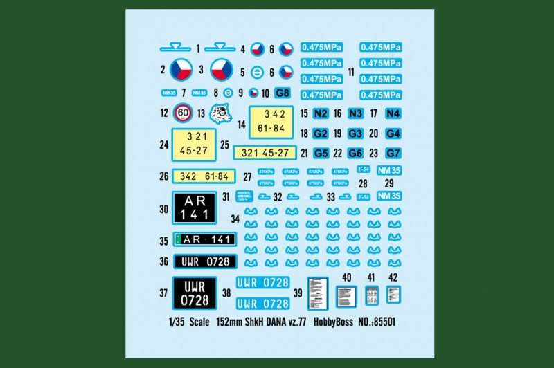 Hobby Boss 85501 152mm ShkH DANA vz.77 1/35 – Bild 4