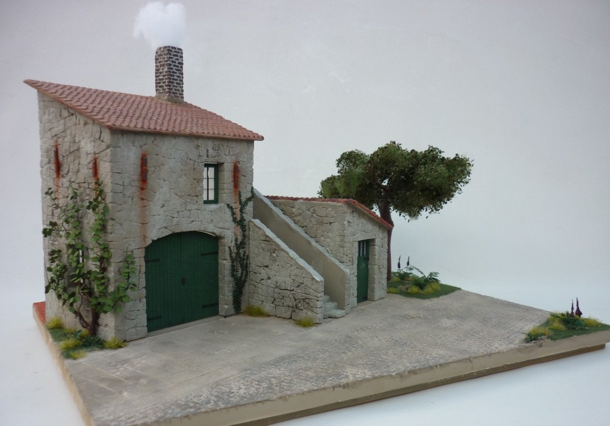 RT-Diorama 35185 Diorama-Base: &amp;quot;Italian Farm&amp;quot; 1/35 – immagine 4